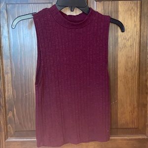 Maroon Halter Top American Eagle!